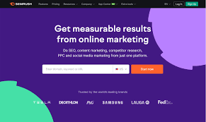 SEMrush Dashboard