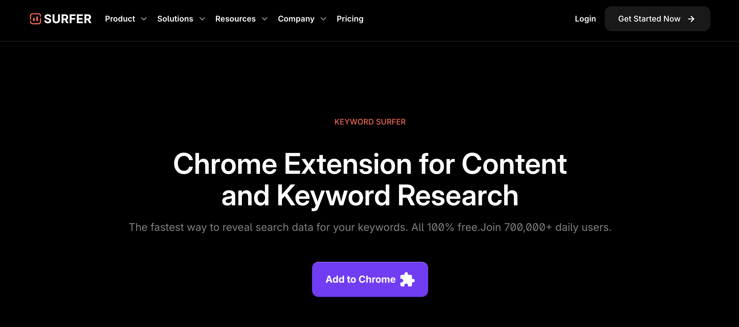 Keyword Surfer