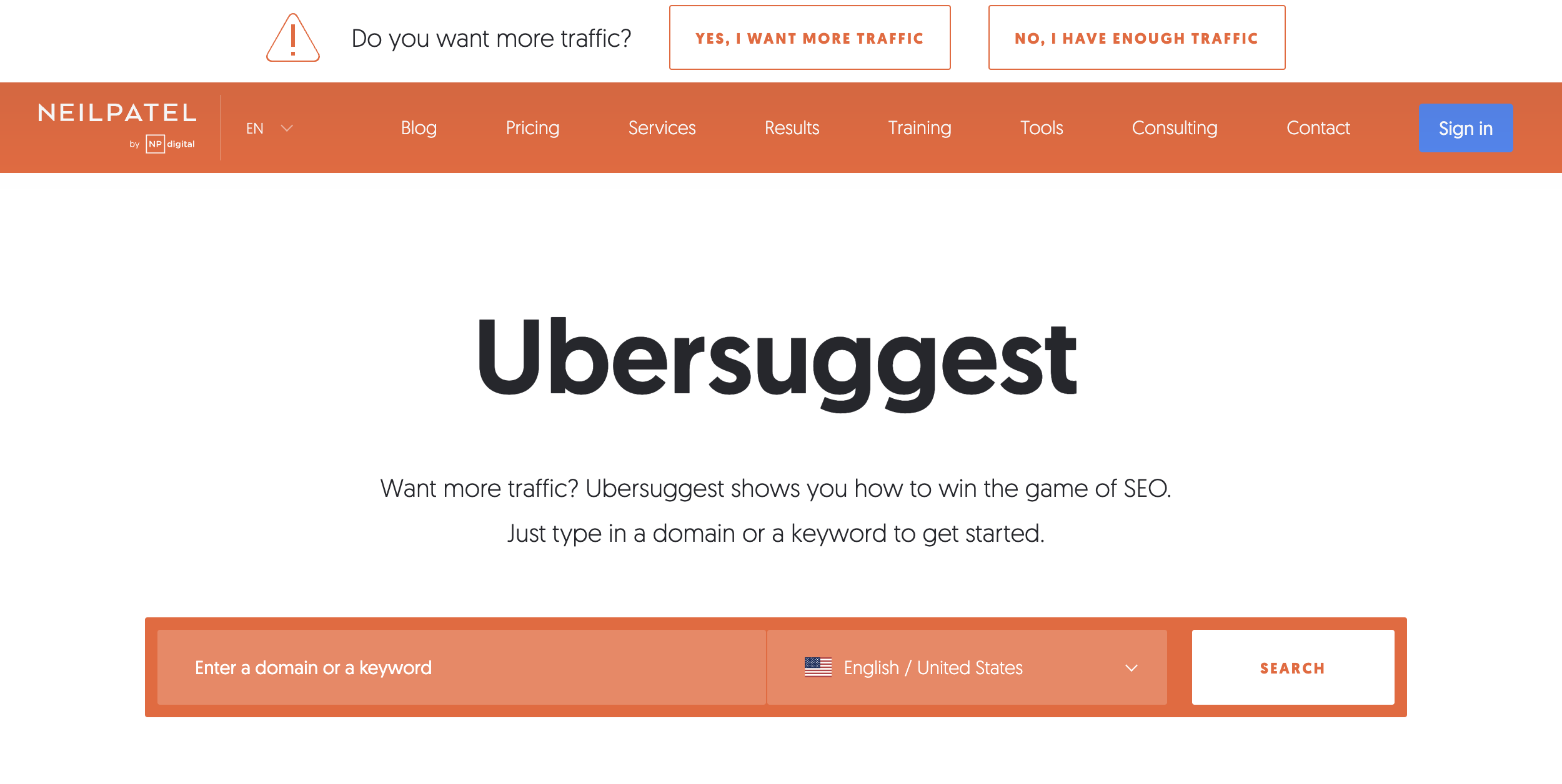 Ubersuggest